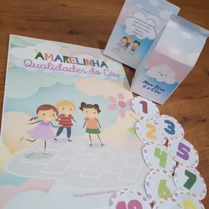 Imagem de capa para o Ebook AMARELINHA QUALIDADES DO CÉU