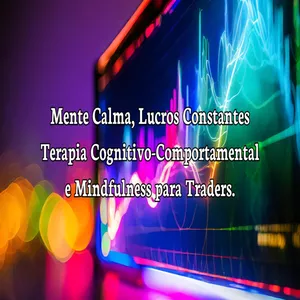 Imagem de capa para o Ebook Mente calma, lucros constantes: Terapia Cognitivo-Comportamental e Mindfulness para traders. 