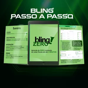 Imagem de capa para o Ebook E-book Bling Do Zero À Emissão De Notas Fiscais Bling ERP