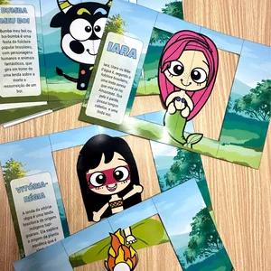 Imagem de capa para o Ebook  Livro 3D Folclore Brasileiro