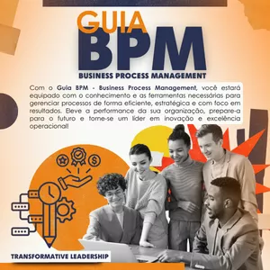 Imagem de capa para o Ebook GUIA BPM - BUSINESS PROCESS MANAGEMENT - PT-BR