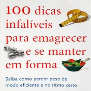 Imagem de capa para o Ebook 100 dicas para emagrecer 