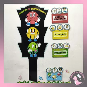 Imagem de capa para o Ebook SEMÁFORO DO COMPORTAMENTO - PAINEL INTERATIVO