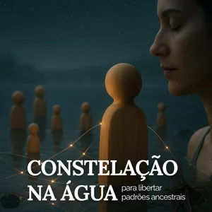 Imagem de capa para o Ebook Guia de Constelação na Água para Libertar Padrões Ancestrais