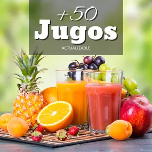 Imagen de portada para Ebook Recetas Jugos ➕50