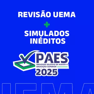 Imagem do curso REVISÃO UEMA + SIMULADOS PAES UEMA (OFICIAL)