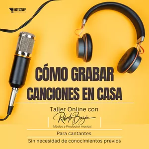 Imagen de portada para Curso online Cómo grabar canciones en casa