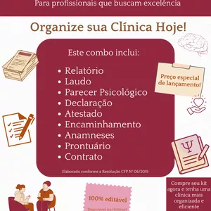 Imagem de capa para o Ebook Kit Inicial de Documentos Clínicos