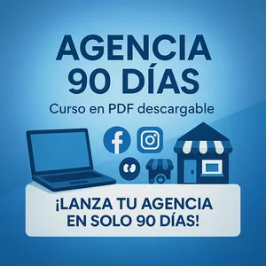 Imagen de portada para Curso online Agencia 90 Días