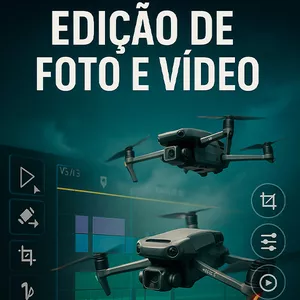 Imagem de capa para o Curso online Edição de foto e vídeo (PC e Celular)