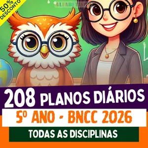 Imagem do curso PLANOS DIÁRIOS - 5º ANO FUNDAMENTAL - BNCC 2026