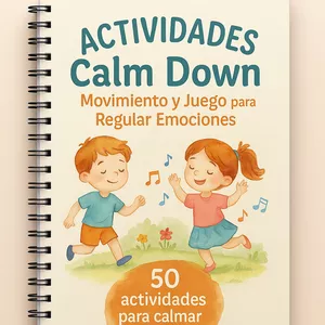 Imagen de portada para Ebook E-Book Actividades Calm Down: 50 Actividades para calmar, estar en Movimiento y Juego para Regular Emociones