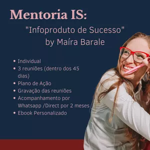 Imagem de capa para o Curso online Mentoria IS (Infoproduto de Sucesso) By Maíra Barale