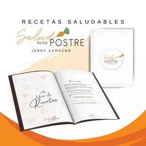 Imagen de portada para Curso online Ebook Recetario Salud Hecha Postre