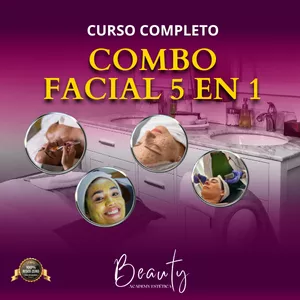 Imagen de portada para Curso online COMBO FACIAL 5 EN 1! ES
