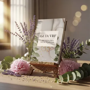 Imagem de capa para o Ebook Guia VRF - Receitas para saúde feminina