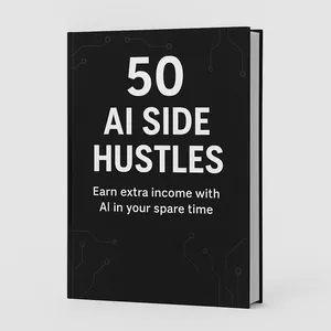 Cover image for Ebook 50 AI Side Hustles