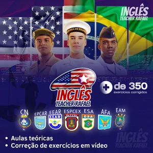 Imagem de capa para o Curso online Inglês Preparatório Para Provas Militares | TEACHER RAFAEL