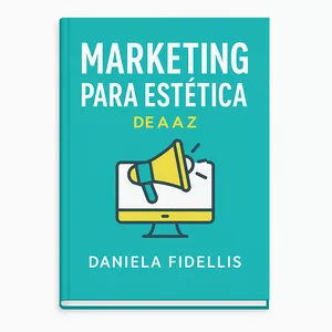 Imagem de capa para o Ebook Marketing para estética de A a Z
