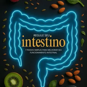 Imagem de capa para o Ebook Regule seu intestino em 7 passos simples