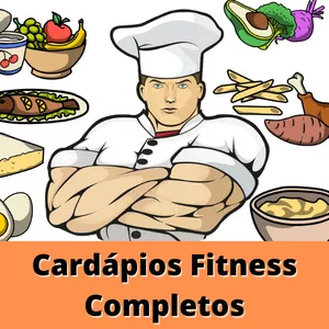Imagem principal do produto Cardápios Fitness Completos