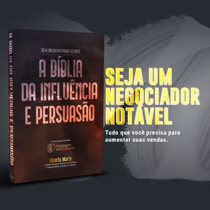 Imagem de capa para o Ebook A Bíblia da Influência e Persuasão - Seja um negociador notável