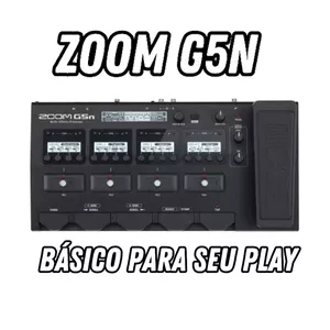 Imagem de capa para o Curso online PEDALEIRA / ZOOM G5n - 4 timbres básico para seu play ( EM LINHA )