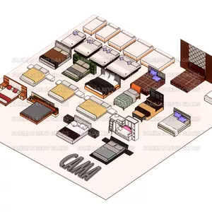 Imagen de portada para Curso online FAMILIAS REVIT PREMIUM DE CAMAS