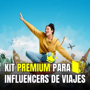 Imagen de portada para Ebook Kit Premium Influencer de Viajes