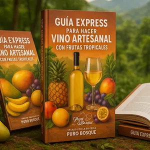 Imagen de portada para Curso online Guía Express para hacer vino artesanal con frutas tropicales