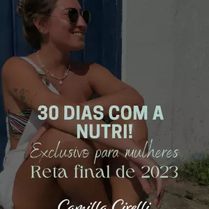 Imagem de capa para o Ebook 30 dias com a NUTRI