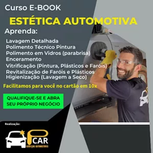 Curso CURSO DE ESTÉTICA AUTOMOTIVA! ABRA O SEU NEGÓCIO JÁ!