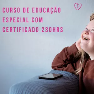 Imagem de capa para o Curso online  EDUCAÇÃO ESPECIAL E INCLUSIVA 