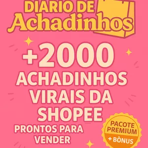 Imagem do curso DIÁRIO DE ACHADINHOS PREMIUM