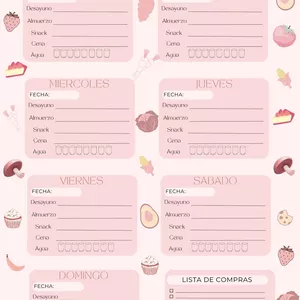 Imagen de portada para Ebook Planificador de comidas saludables