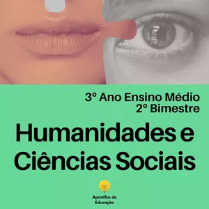 Imagem de capa para o Ebook Humanidades e Ciências Sociais 3º Ano 2º Bimestre (Ensino Médio) - Apostila com Planos de Aula