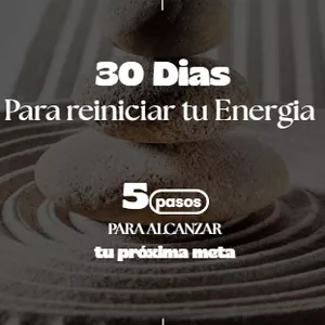 Imagen de portada para Ebook 📘 30 DÍAS PARA REINICIAR TU ENERGÍA