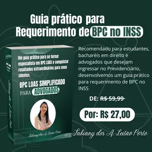 Imagem de capa para o Curso online "BPC-LOAS Simplificado para Advogados"