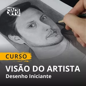 Imagem de capa para o Curso online Curso de Desenho - Método Visão do Artista