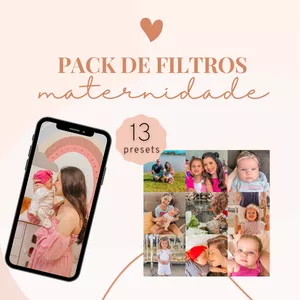 Imagem de capa para o Ebook PACK DE FILTROS  - 14 PRESETS