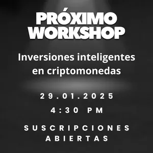 Imagen de portada para Curso online Workshop: "Inversiones inteligentes en criptomonedas"