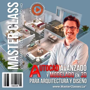 Imagen de portada para Curso online AutoCad Avanzado y Modelado en 3D para Arquitectura y Diseño
