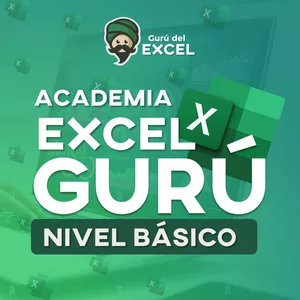 Imagen de portada para Curso online Academia Excel Gurú - Nivel Básico