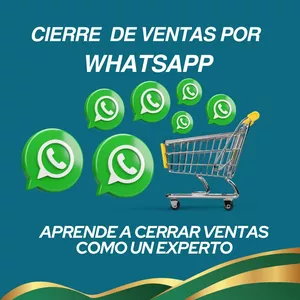 Imagen de portada para Curso online MASTERCLASS "Cierre de Ventas por WhatSapp"