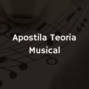 Imagem de capa para o Ebook Apostila Teoria Musical - Básico