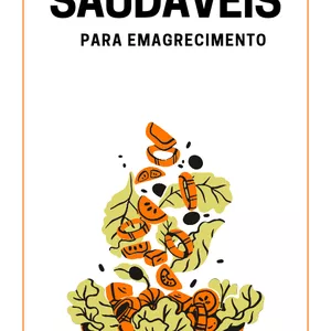 Imagem de capa para o Ebook 15 Sugestões de receitas saudáveis para emagrecimento 