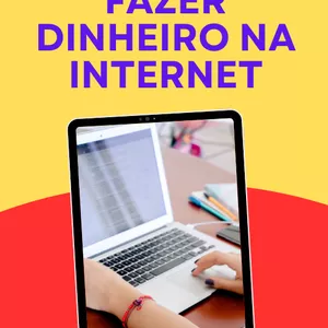 Imagem de capa para o Ebook Descubra   como  ganhar  dinheiro  na  internet