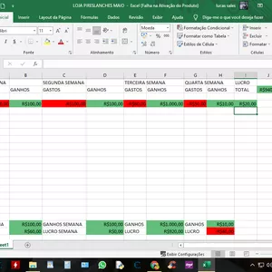 Imagem de capa para o Curso online Planilha excel simples