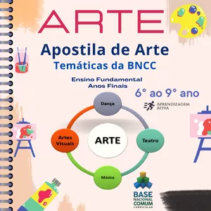 Imagem de capa para o Ebook Apostila de ARTE