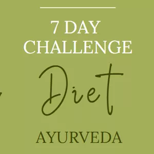 Cover image for Online course 7 Days Challenge - Ayurveda Diet